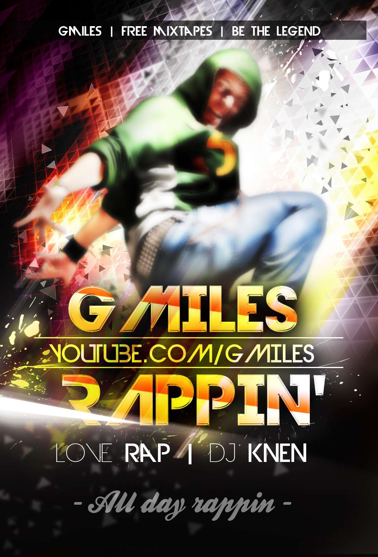 [AFFICHE] G MILES RAPPIN' Flyer10