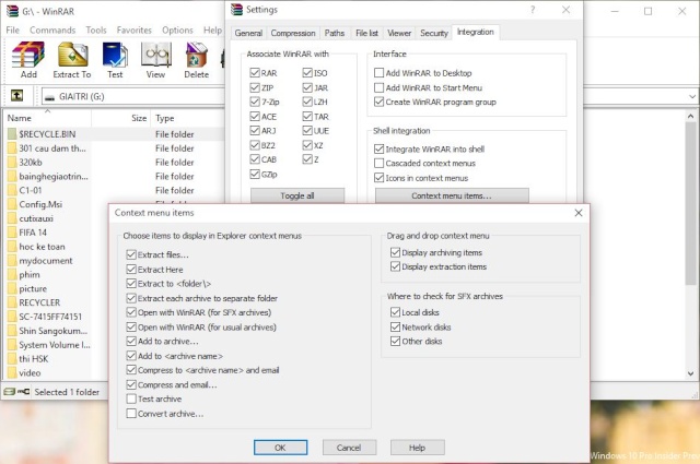 Phần mềm nén và giải nén WinRAR 5.21+key active Winrar10