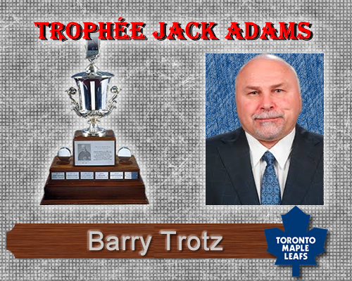 Le Trophée Jack Adams Trophy13