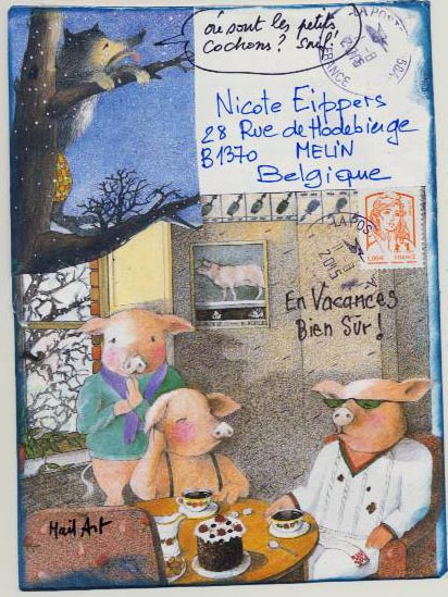 Galerie les 3 petits cochons et le grand méchant loup - Marie Aile - Page 2 Mailar73