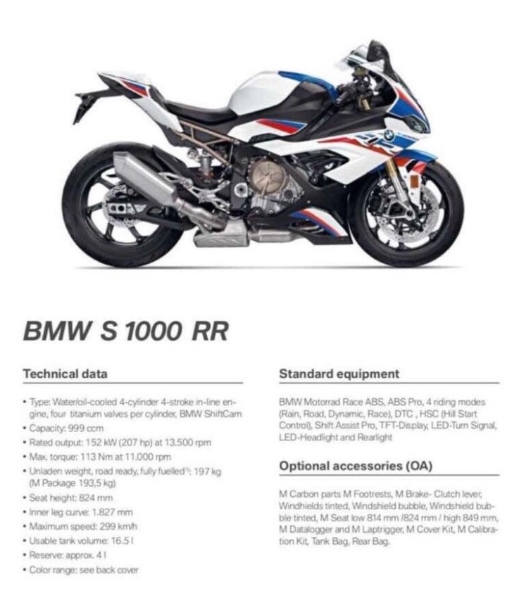 BMW S1000RR 2019 4566b010