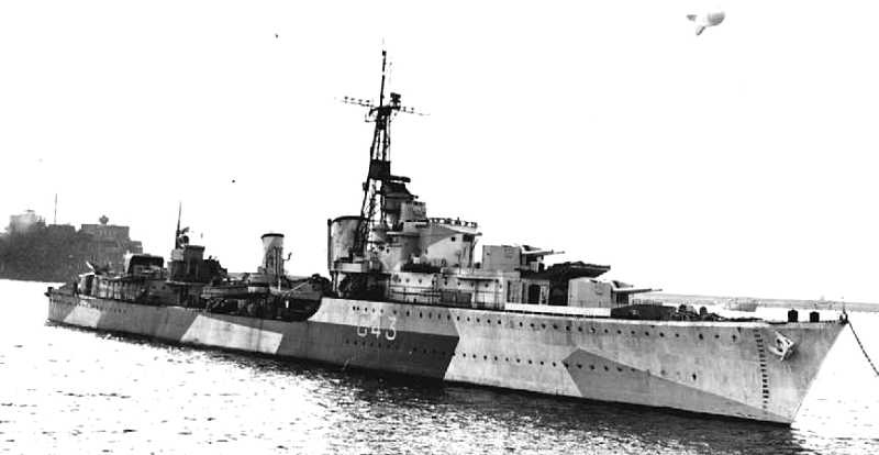 ROYAL NAVY  DESTROYERS DE LA CLASSE TRIBAL 1935-1949 Tartar14