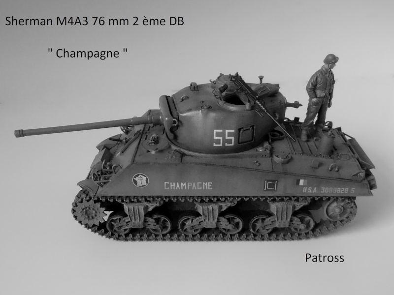 Sherman M4A3 76 mm ( boite a rabiot ) au 1/35ème P4190715