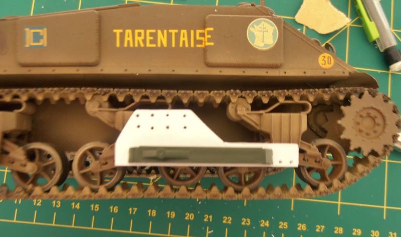 Sherman M4A3 ex dozer ( italeri, academy, eduard ) au 1/35eme P8231313