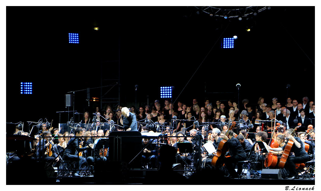 Ennio Morricone aux arènes de Nîmes Ennio011