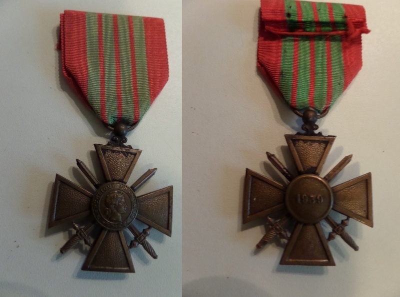 vend medaille CDG 1939, medaille afrique du Nord, CVM et ordre agricole Laos Sam_2310