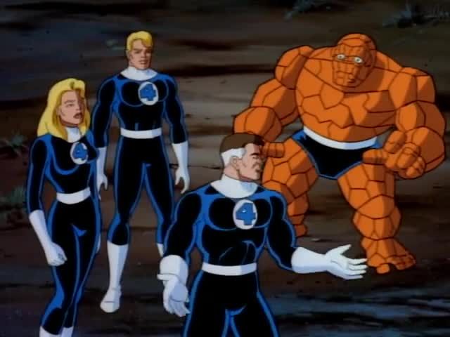 1994  LES QUATRE FANTASTIQUES (Série d'animation)