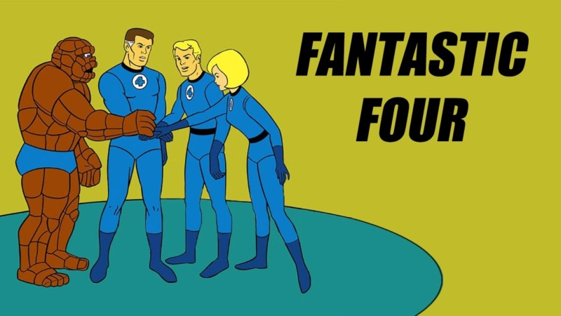 1967  LES QUATRE FANTASTIQUES (Série d'animation)