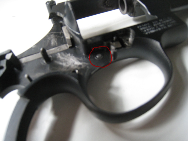 axe de detente caser , s&w 28 01511