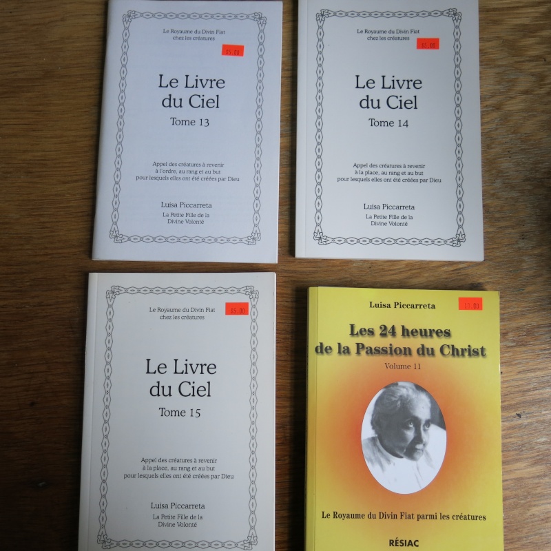 Liste de livres spirituels catholiques à vendre ! 00212