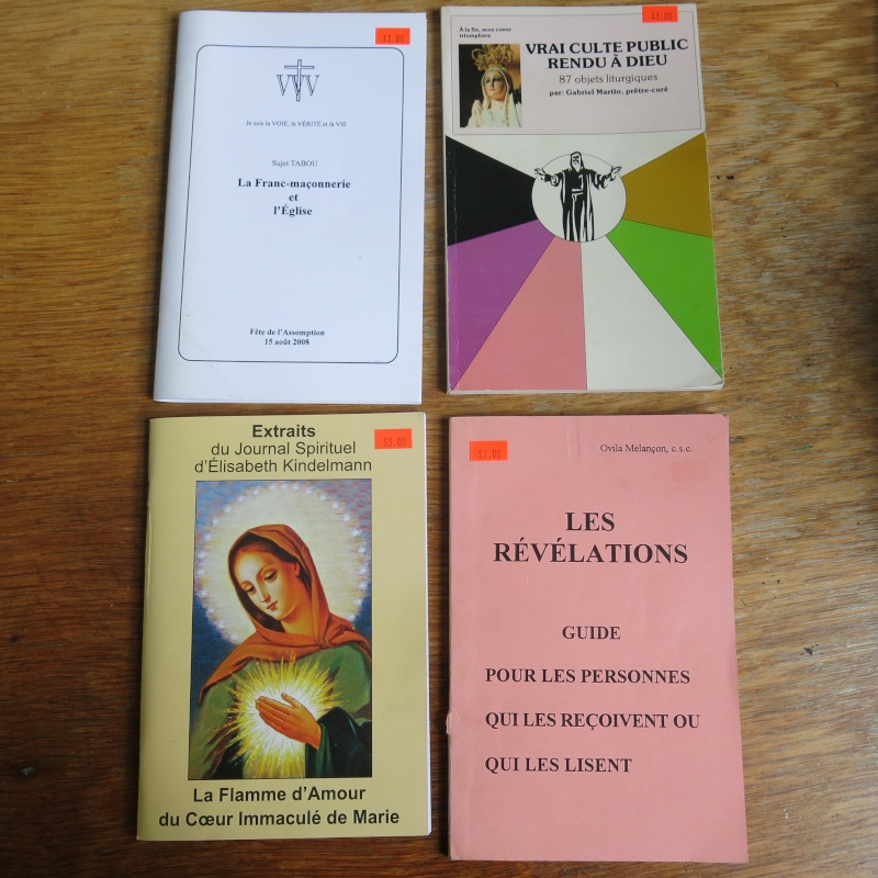 Liste de livres spirituels catholiques à vendre ! 00710