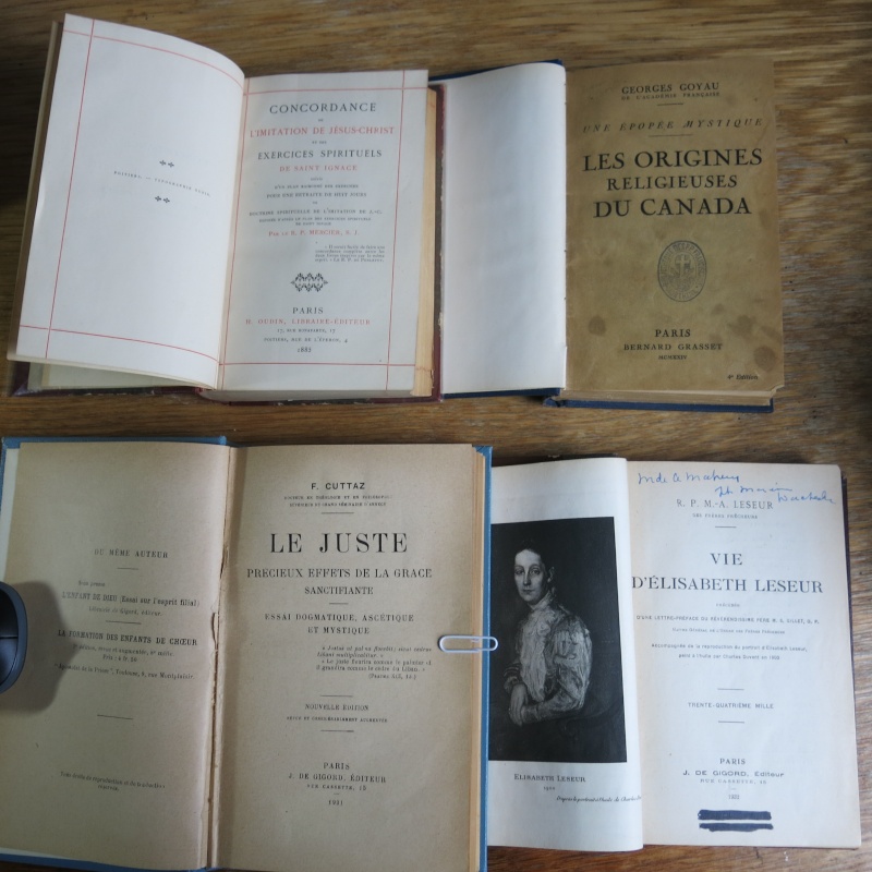 Liste de livres spirituels catholiques à vendre ! 00713