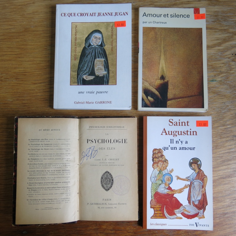 Liste de livres spirituels catholiques à vendre ! 01010