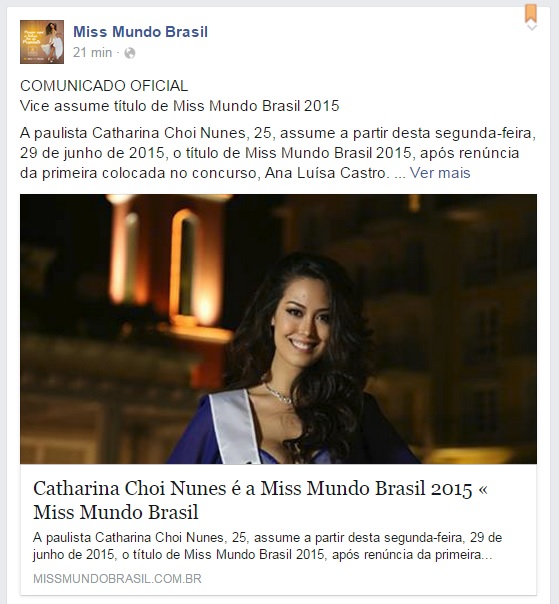 Ana Luísa Castro (BRAZIL 2015) DETHRONED!! Miss_w10