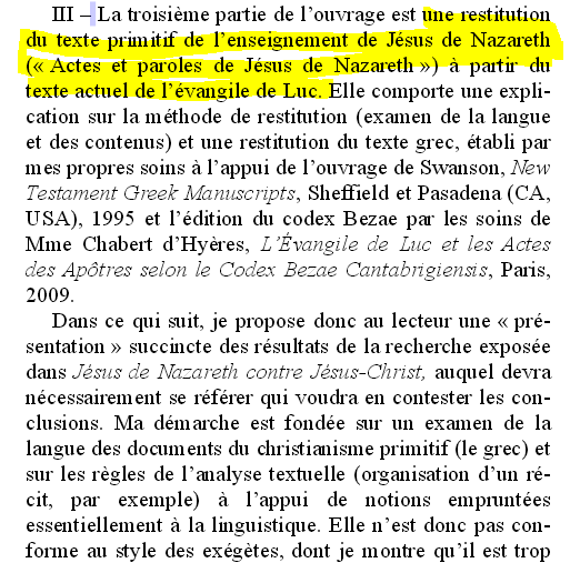 Quels sont les paroles et gestes authentiques de Jésus et qu'est-ce qui a été inventé par la suite ? Sauge110