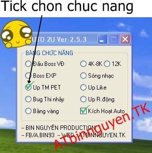 [ AUTO 2U ] Auto UP thân mật pet Ver 2.5.3   Thanma10