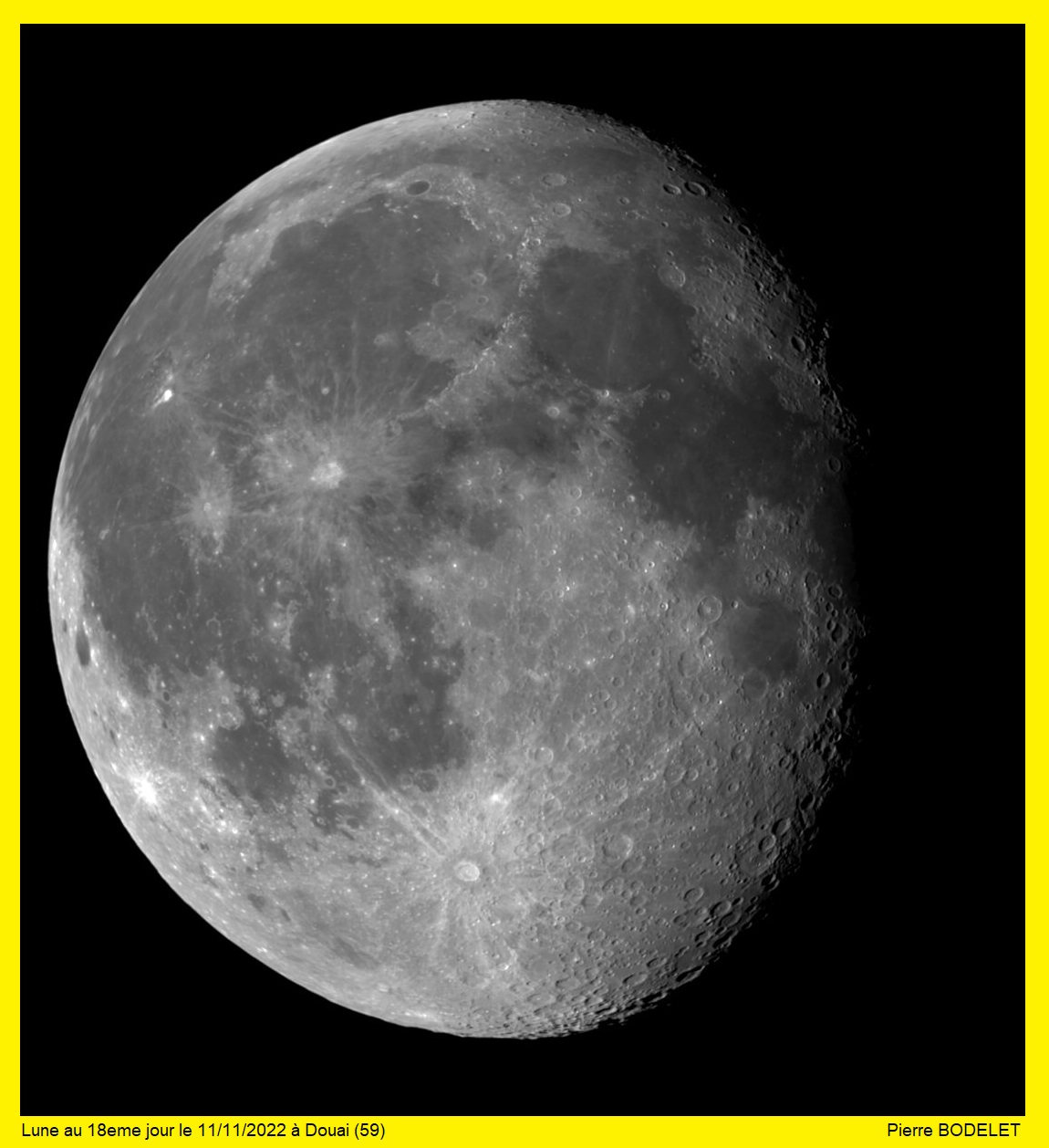 Lune du 11/11/2022 à 442mm de focale 20221110