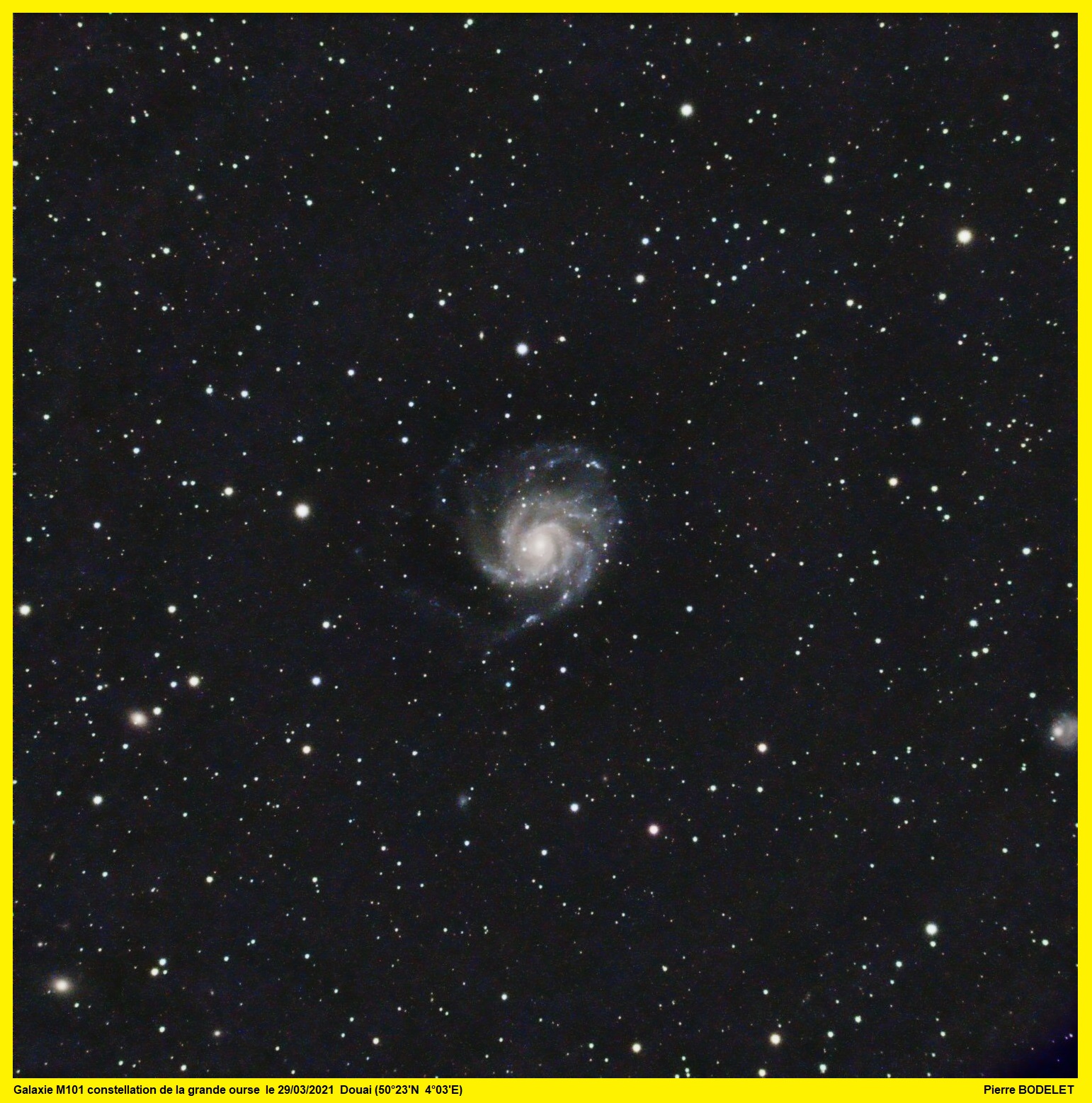 M101 ... et mon premier essai avec PixInsight ! M101_p10