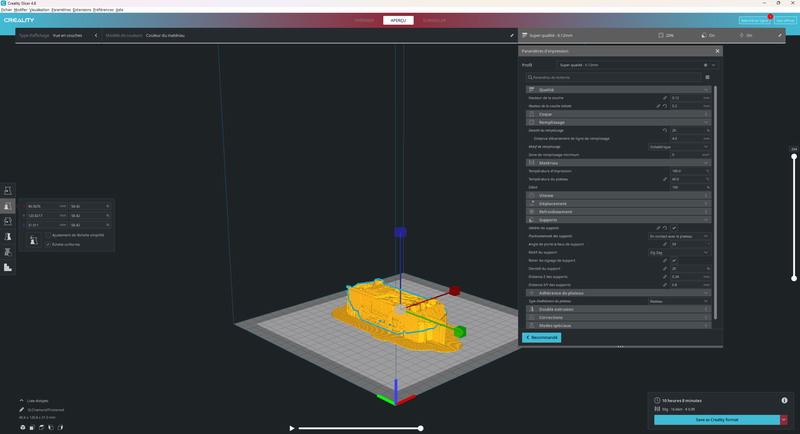 [3D FDM] Test de réalisation d'un char avec imprimante à filament Report26