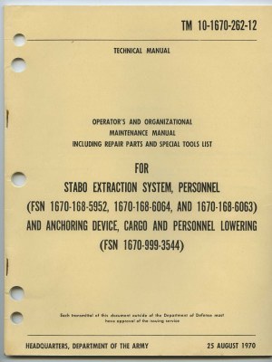 "Le STABO" STABO extraction harness 6ff02c10