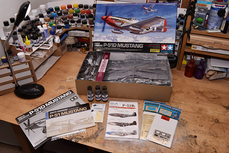 P51-D Mustang Tamiya 1/32 - Big Beautiful Dolls chromé Dmp_2111