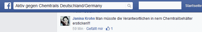Chemtrailgläubige verbreiten Angst, Schrecken und schüren Hass! - Seite 2 Vollid11