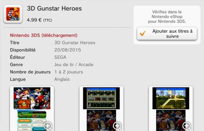 eShop: 3D Classic Gunstar Heroes Is Releasing On The European And North American 3DS eShops Next Week! 3d-gun10