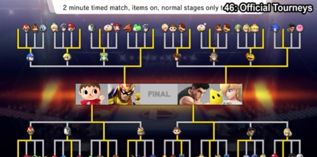 E3: Tournament Mode Arrives On Super Smash Bros. For Wii U In August! 630x15