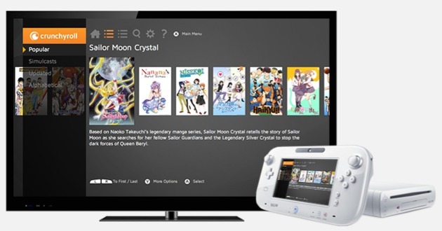 Breaking News: Crunchyroll Wii U App Is Now Free With Limited Commercial Interruptions! 630x26