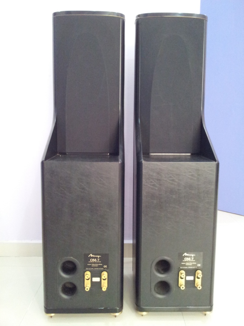 Mirage Omnipolar Loudspeakers OM-7 Floorstanding Speakers ( Used) 20150771