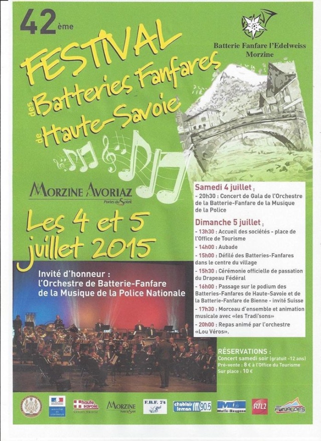 Concert de gala de la Batterie-fanfare de la Police Nationale en Haute-Savoie le 4 Juillet 2015 11226510