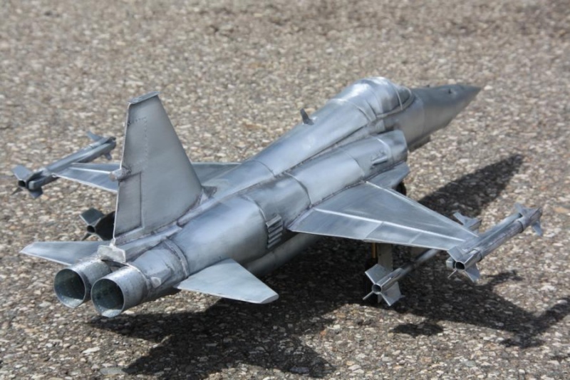Militärflugzeugmodell Metall 2w23pf10