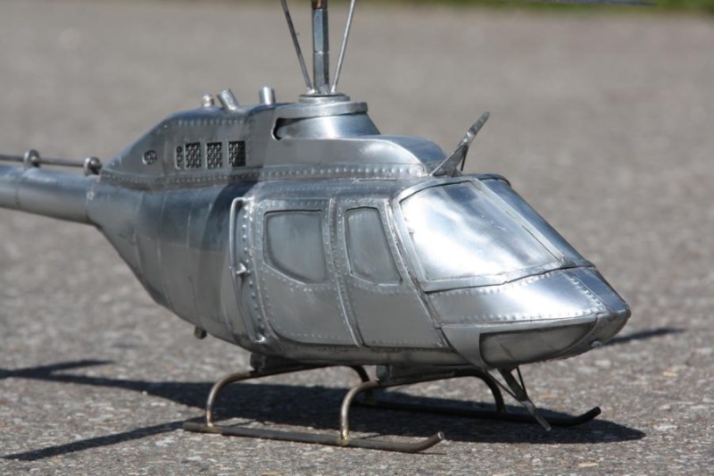 Metallhubschraubermodell Bell 206 OH 58B Kiowa / 1:16,5 Bell_211