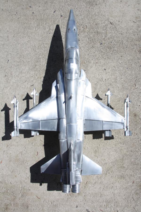 Militärflugzeugmodell Metall U7vbn10