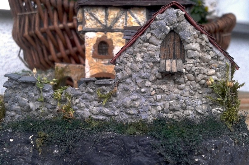 Die alte Herberge. Ein kleines Diorama in 1:100 - Seite 8 Mauer012