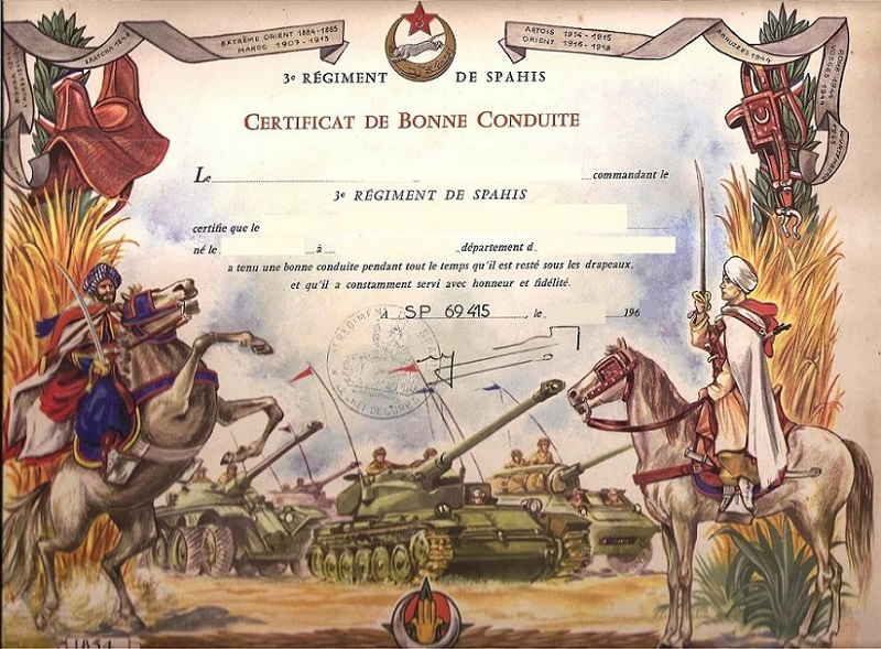 Mousqueton & méharistes Certif10