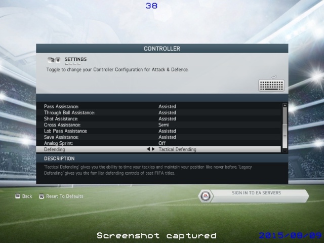 Fifa 14 be a pro/virtual pro, the most efficiency gameplaying controlling settings configuration Fifa1411