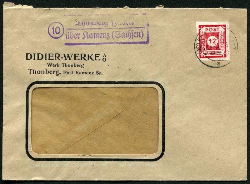 1945 - Deutschland  -  Landpoststempel (Poststellenstempel) Postst17