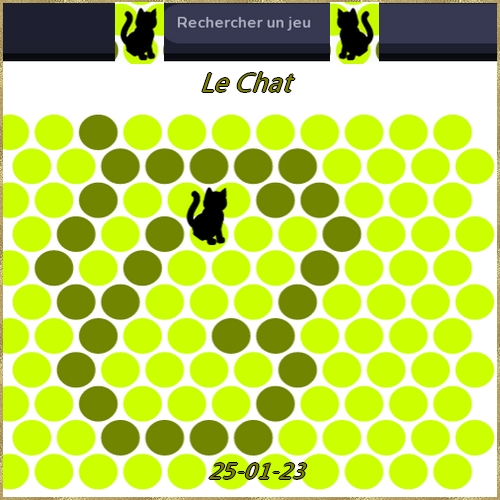 Jeu Chat Noir Chat0061