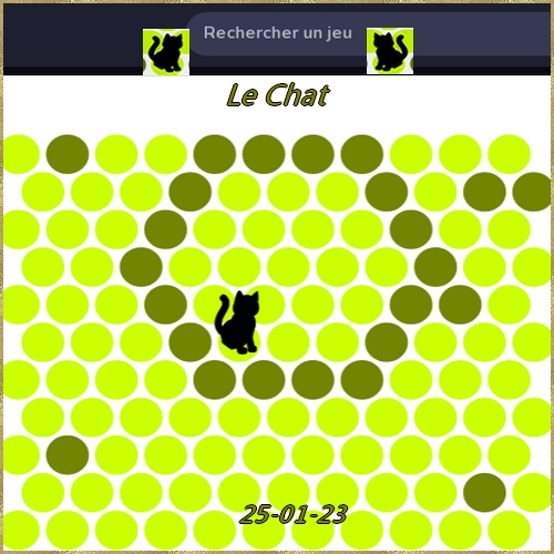 Jeu Chat Noir Chat0083