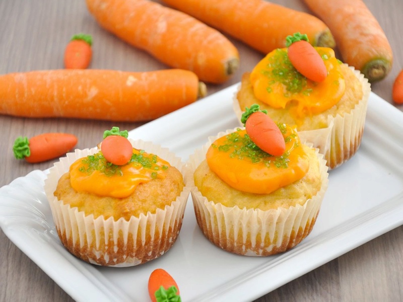 Cupcakes aux panais et aux carottes Cupaca10