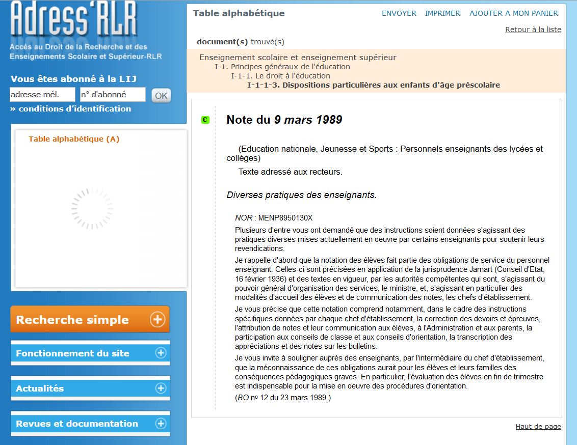 Est-il légal de ne pas noter les élèves ? Captur15