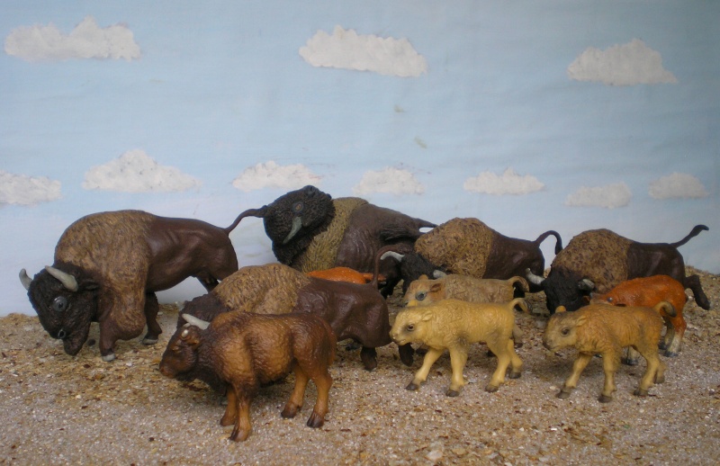 Bemalungen, Umbauten, Modellierungen - neue Tiere für meine Dioramen 013_2011