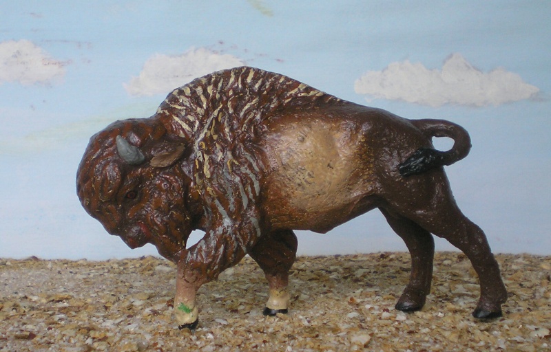Bemalungen, Umbauten, Modellierungen - neue Tiere für meine Dioramen 181e6b10