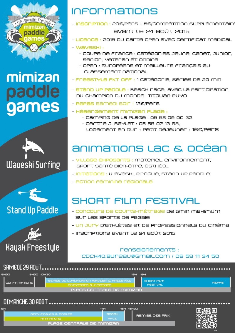Mimizan Paddle Games Affich12