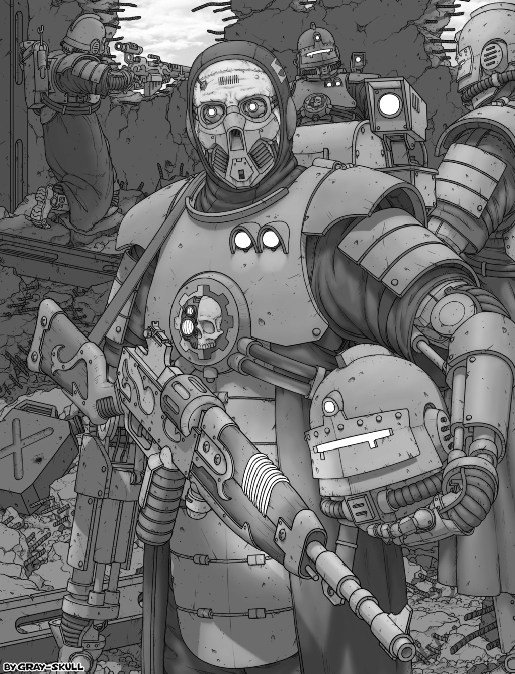 [W40K] Collection d'images : Adeptus Mechanicus - Page 4 Skitar10