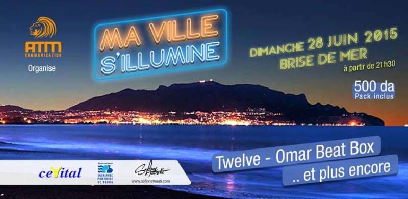 Ma Ville S'illumine, La Brise De Mer, Bejaia, dimanche 28 juin 2015 à 21:30 515