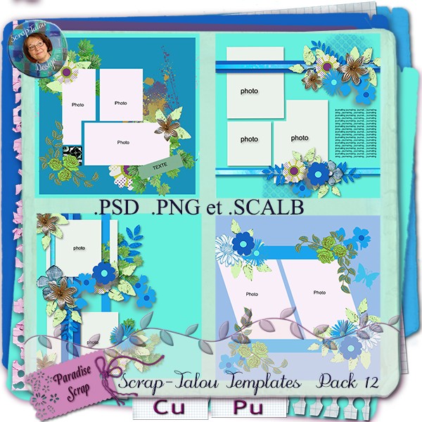 Templates pack 12  Scrapt40