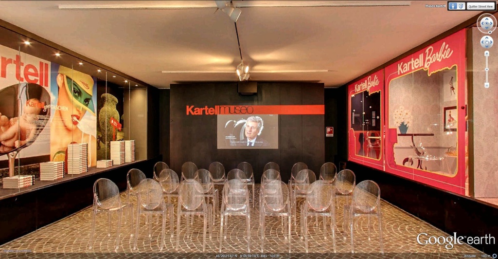 Musée Kartell à Noviglio, au sud de Milan en Italie. Musye_16