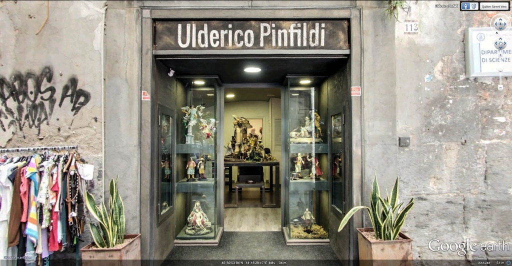 Atelier et oeuvres d'Ulderico Pinfildi à Naples - Italie Ulderi11